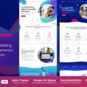 Give Boost – Digital Marketing Agency Elementor Template Kit