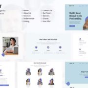 Gocast – Podcast & Digital Agency Template Kit