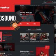 Goodsound – Podcaster Elementor Template Kit