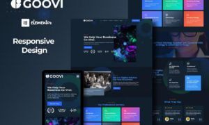 Goovi – Creative Agency & Digital Marketing Elementor Template Kits