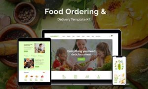 Gourmet – Food Ordering & Delivery Elementor Template Kit