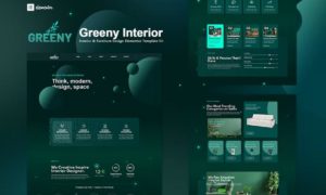 Greeny – Interior Elementor Template Kit