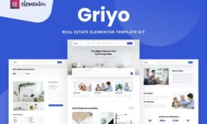 Griyo – Real Estate Elementor Template Kit