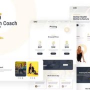 Groweal – Health Coaching Elementor Template Kit