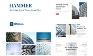 Hammer – Minimal Architecture Elementor Template Kit