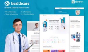 Healthcare – Health & Medical Elementor Template Kit