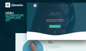 Heru – Creative Elementor Template Kit