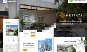 Hestate – Real Estate Elementor Template Kit