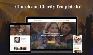 Holy – Church & Charity Template Kit