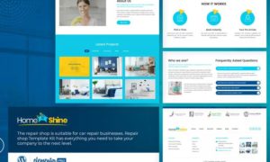 HomeShine – Cleaning & Laundry Elementor Template Kit