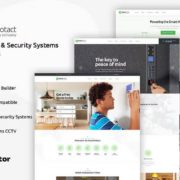 HoomPotact – Smart Alarm & Security Systems Template Kit
