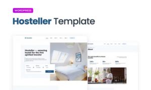 Hosteller – Hostel Booking Elementor Template Kit