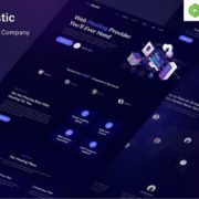 Hostic – Web Hosting Company Elementor Template Kit