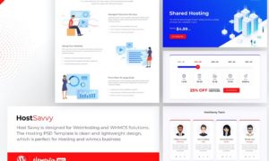 HostSavvy – Web Hosting Elementor Template Kit