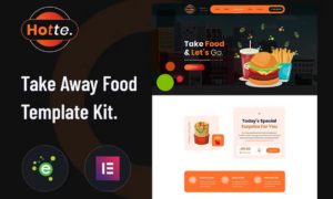 Hotte – Take Away Food Elementor Template Kit