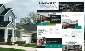 Hovenvalley – Real Estate and Property Management Template Kit