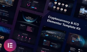 Hoverex | Cryptocurrency & ICO Elementor Template Kit