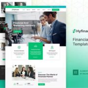 Hyfinance – Financial Advisor Elementor Template Kit