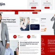 Ijin – Legal Business & Tax Consultant Services Elementor Template Kit