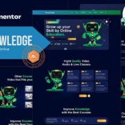 iKnowledge – Education Online & Learning Platform Elementor Template Kit