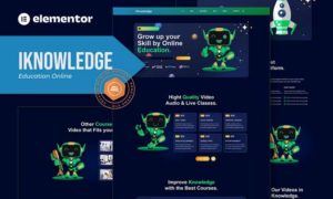 iKnowledge – Education Online & Learning Platform Elementor Template Kit