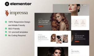 Impressa – Personal Stylist & Makeup Service Elementor Template Kit