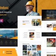Indusc – Construction & Industrial Elementor Template Kit