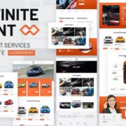Infiniterent – Car Rental Elementor Template Kit