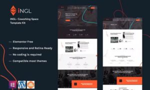 Ingl – Coworking Space Elementor Template Kit