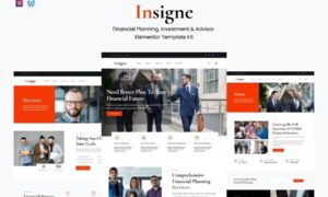 Insigne – Financial Business & Investment Elementor Template Kit