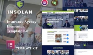 Insolan – Insurance Agency Elementor Template Kit