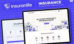 Insuranlife – Insurance Agency Elementor Template Kit