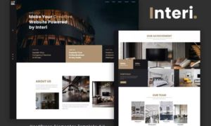 Interi – Creative Elementor Template Kit