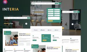 Interia – Interior Design Service Elementor Template Kit