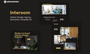 Interoom – Interior Design & Architecture Elementor Template Kit