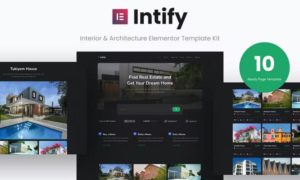 Intify – Real Estate Elementor Template Kit