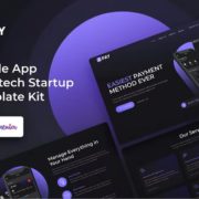 iZPAY – Mobile App & Fintech Startup Elementor Template Kit