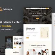 Jamaah – Mosque & Islamic Center Elementor Template Kit