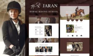 Jaran – Horse Riding School Elementor Template Kit