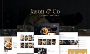 Jason & Co – Restaurant & Cafe Elementor Template Kit