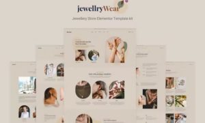 JewellryWear – eCommerce Elementor Template kit