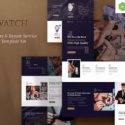 JWatch – Watch Store & Repair Service Elementor Template Kit