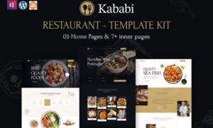 Kababi – Restaurant Elementor Template Kit