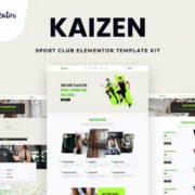 Kaizen – Sport Club Elementor Template Kit