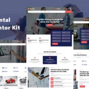 Kareta – Car Rental Services Elementor Template Kit