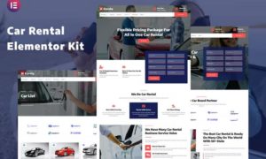 Kareta – Car Rental Services Elementor Template Kit