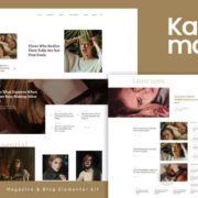 Karma – Blog & Magazine Elementor Template Kit