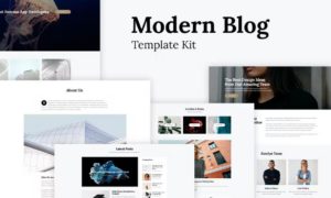 Katelyn – Modern Blog Template Kit