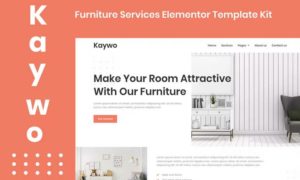 Kaywo – Furniture Services Elementor Template Kit