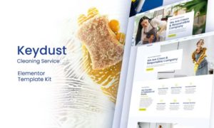 Keydust – Cleaning Service Elementor Template Kit